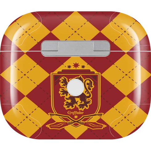 Wizarding Worlds Harry Potter Gryffindor Huse Crest Apple AirPods (3rd Gen 2021) Skin