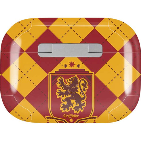 Wizarding Worlds Harry Potter Gryffindor Huse Crest Apple AirPods Pro Skin