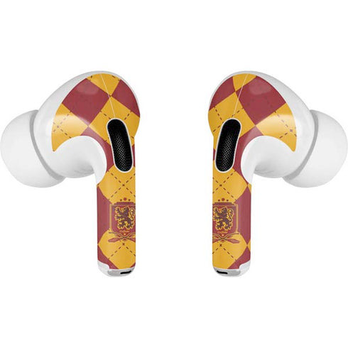 Wizarding Worlds Harry Potter Gryffindor Huse Crest Apple AirPods Pro Skin