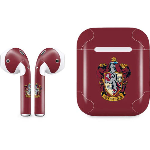 Wizarding World Harry Potter Gryffindor House Crest Apple AirPods Skin