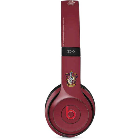 Wizarding World Harry Potter Gryffindor House Crest Beats Solo 2 Wireless Skin