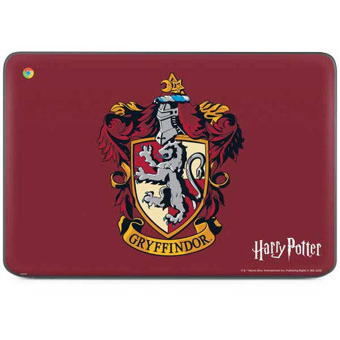 Wizarding World Harry Potter Gryffindor House Crest HP Chromebook Skin