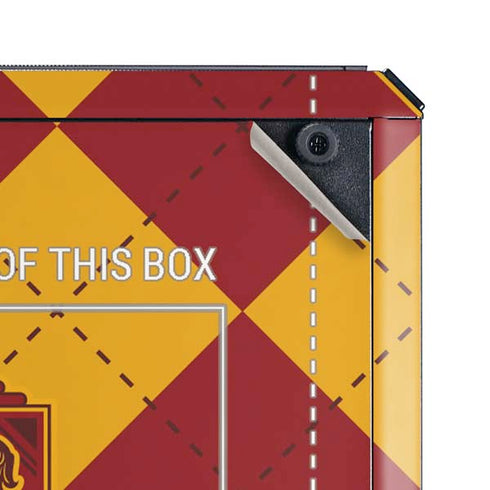 Wizarding Worlds Harry Potter Gryffindor Huse Crest Cooler Master MasterBox Q300L Mini Tower Skin