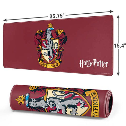 Wizarding World Harry Potter Gryffindor House Crest Gaming Mouse Pad