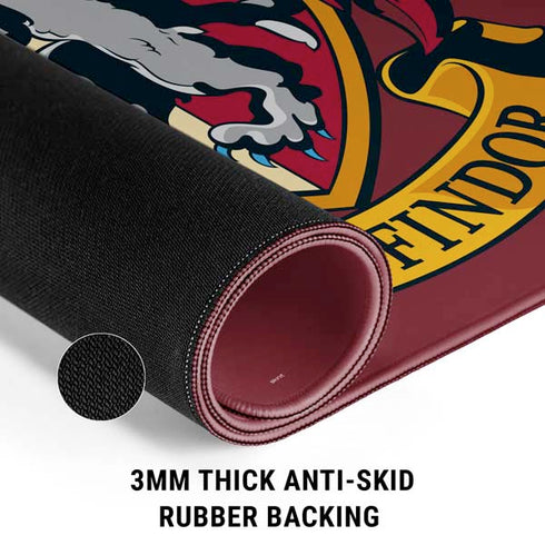 Wizarding World Harry Potter Gryffindor House Crest Gaming Mouse Pad