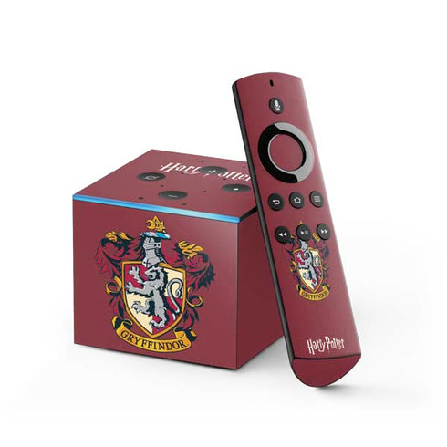 Wizarding World Harry Potter Gryffindor House Crest Fire TV Cube Skin
