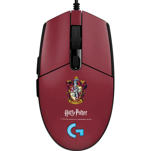 Wizarding World Harry Potter Gryffindor House Crest G203 Prodigy RGB Wired Gaming Mouse Skin