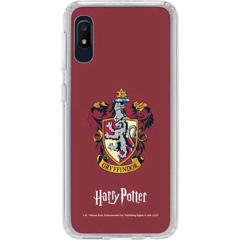Wizarding World Harry Potter Gryffindor House Crest Galaxy A10e Clear Case