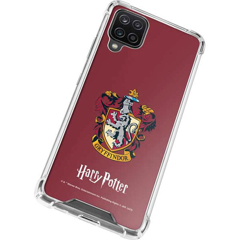 Wizarding World Harry Potter Gryffindor House Crest Galaxy A12 Clear Case