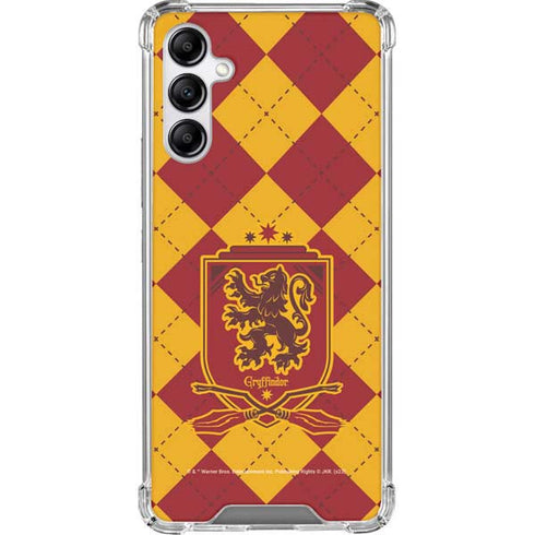 Wizarding Worlds Harry Potter Gryffindor Huse Crest Galaxy A14 5G Clear Case