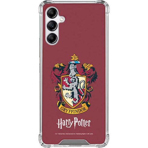 Wizarding World Harry Potter Gryffindor House Crest Galaxy A15 5G Clear Case