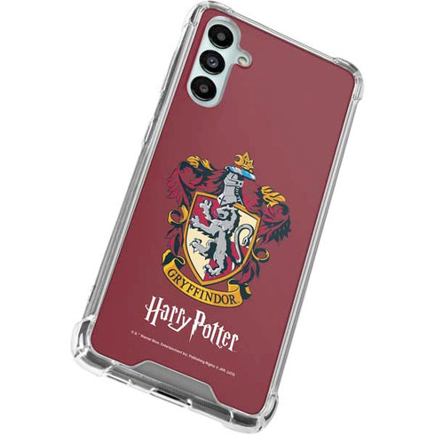 Wizarding World Harry Potter Gryffindor House Crest Galaxy A15 5G Clear Case