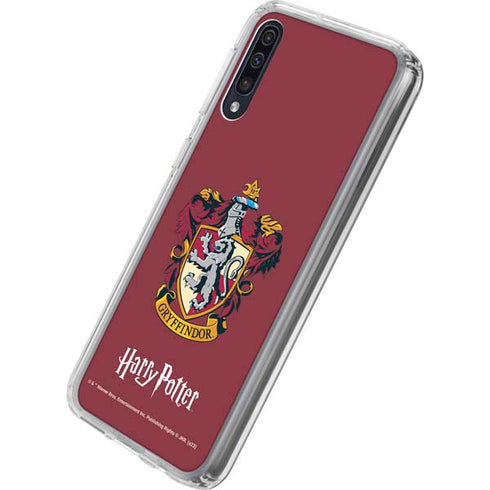 Wizarding World Harry Potter Gryffindor House Crest Galaxy A50 Clear Case