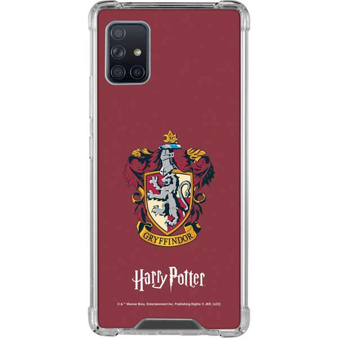 Wizarding World Harry Potter Gryffindor House Crest Galaxy A51 5G Clear Case