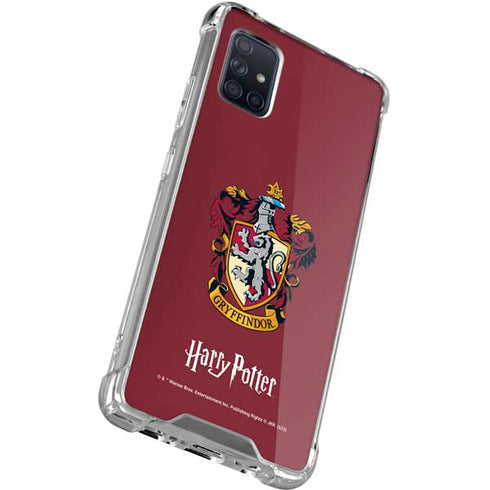 Wizarding World Harry Potter Gryffindor House Crest Galaxy A51 5G Clear Case