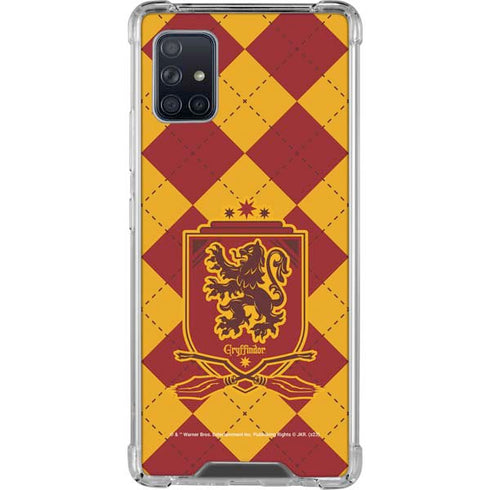 Wizarding Worlds Harry Potter Gryffindor Huse Crest Galaxy A51 5G Clear Case