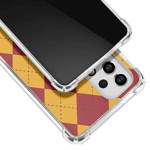 Wizarding Worlds Harry Potter Gryffindor Huse Crest Galaxy A53 5G Clear Case