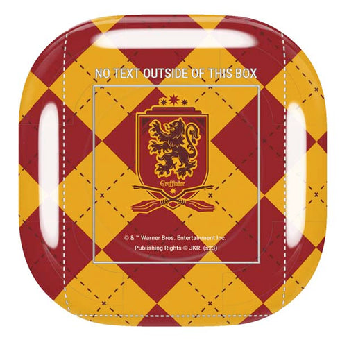 Wizarding Worlds Harry Potter Gryffindor Huse Crest Galaxy Buds Live Skin