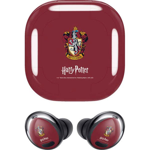 Wizarding World Harry Potter Gryffindor House Crest Galaxy Buds Pro Skin