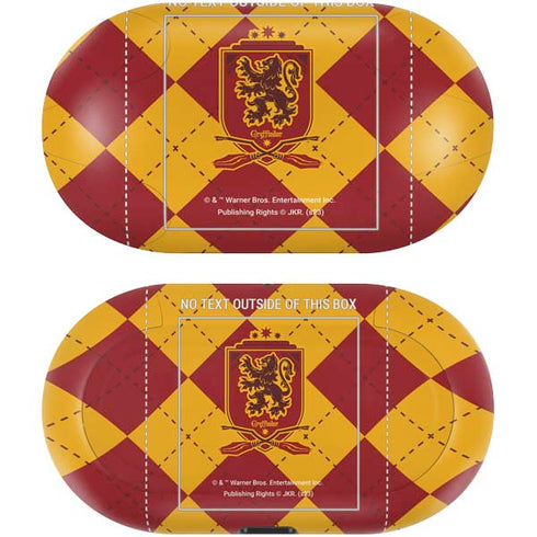 Wizarding Worlds Harry Potter Gryffindor Huse Crest Galaxy Buds Skin