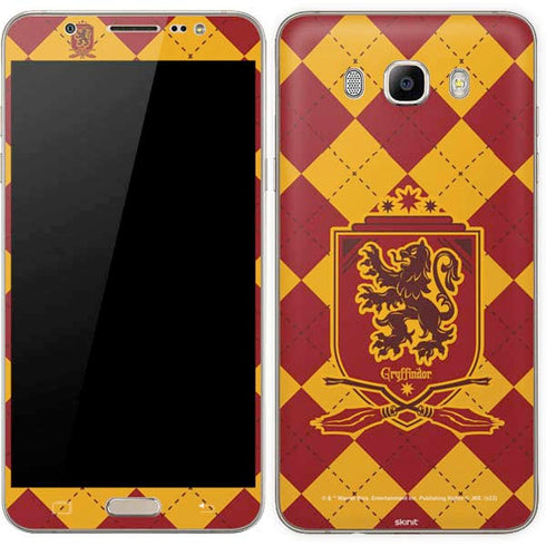 Wizarding Worlds Harry Potter Gryffindor Huse Crest Galaxy J7 Skin