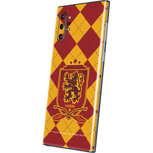 Wizarding Worlds Harry Potter Gryffindor Huse Crest Galaxy Note 10 Plus Skin