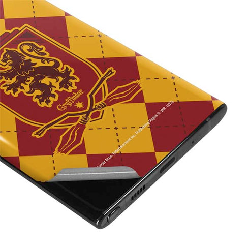 Wizarding Worlds Harry Potter Gryffindor Huse Crest Galaxy Note 10 Plus Skin