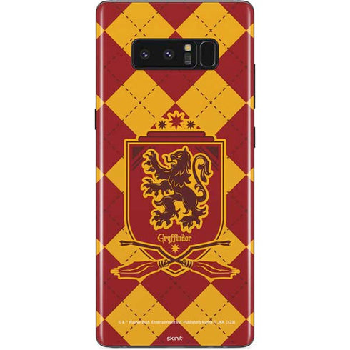 Wizarding Worlds Harry Potter Gryffindor Huse Crest Galaxy Note 8 Skin