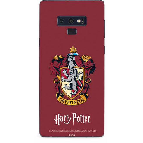 Wizarding World Harry Potter Gryffindor House Crest Galaxy Note 9 Skin