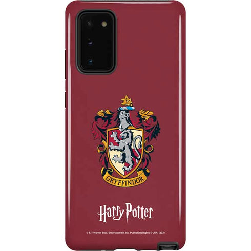 Wizarding World Harry Potter Gryffindor House Crest Galaxy Note20 5G Pro Case
