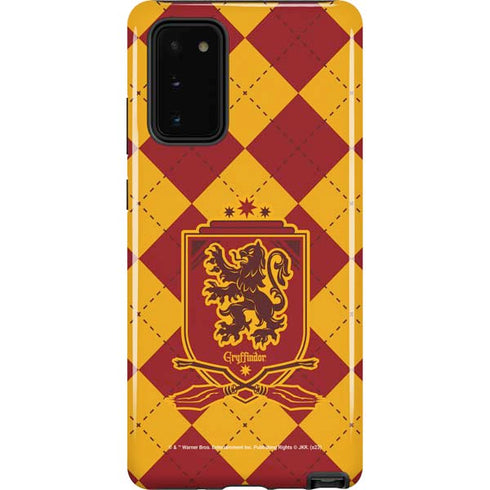 Wizarding Worlds Harry Potter Gryffindor Huse Crest Galaxy Note20 5G Pro Case