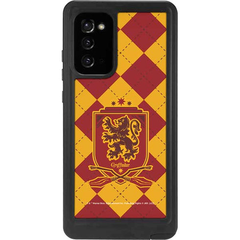 Wizarding Worlds Harry Potter Gryffindor Huse Crest Galaxy Note20 5G Waterproof Case