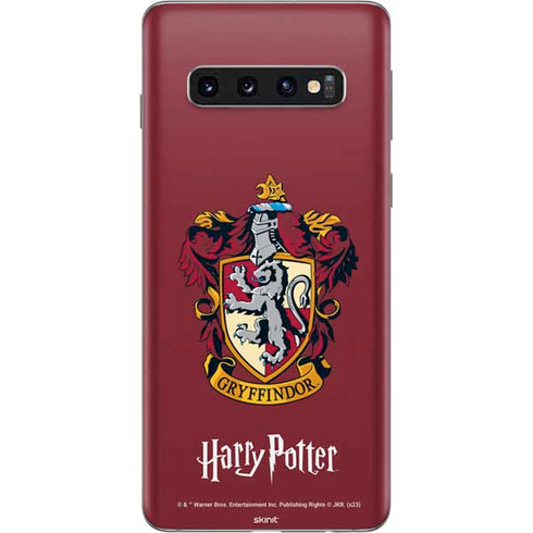 Wizarding World Harry Potter Gryffindor House Crest Galaxy S10 Skin