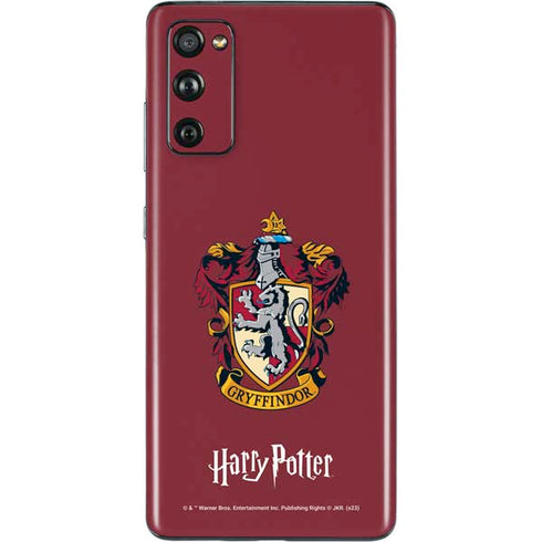 Wizarding World Harry Potter Gryffindor House Crest Galaxy S20 Fan Edition Skin