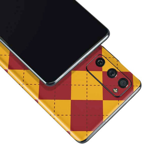 Wizarding Worlds Harry Potter Gryffindor Huse Crest Galaxy S20 Fan Edition Skin