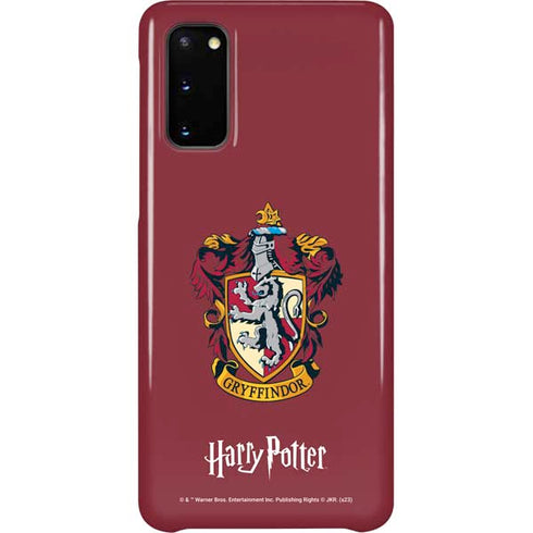 Wizarding World Harry Potter Gryffindor House Crest Galaxy S20 Lite Case