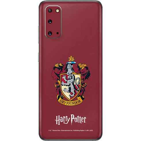 Wizarding World Harry Potter Gryffindor House Crest Galaxy S20 Skin