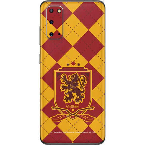 Wizarding Worlds Harry Potter Gryffindor Huse Crest Galaxy S20 Skin