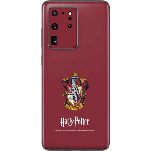 Wizarding World Harry Potter Gryffindor House Crest Galaxy S20 Ultra 5G Skin