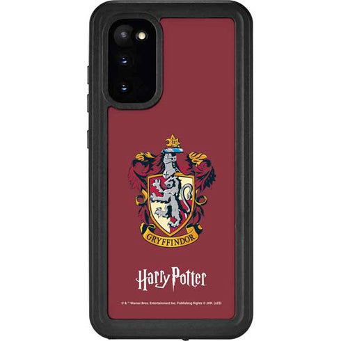 Wizarding World Harry Potter Gryffindor House Crest Galaxy S20 Waterproof Case