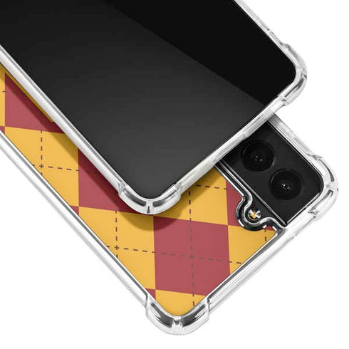 Wizarding Worlds Harry Potter Gryffindor Huse Crest Galaxy S21 5G Clear Case