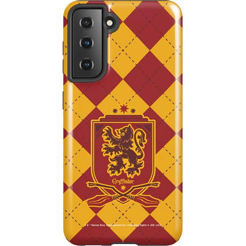 Wizarding Worlds Harry Potter Gryffindor Huse Crest Galaxy S21 5G Pro Case