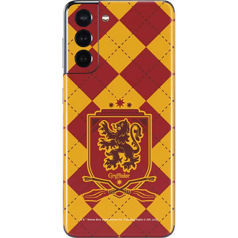 Wizarding Worlds Harry Potter Gryffindor Huse Crest Galaxy S21 5G Skin