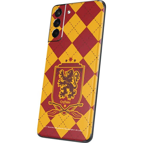 Wizarding Worlds Harry Potter Gryffindor Huse Crest Galaxy S21 5G Skin