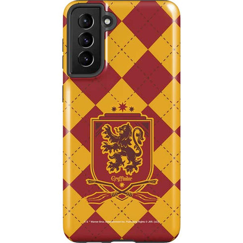 Wizarding Worlds Harry Potter Gryffindor Huse Crest Galaxy S21 FE Pro Case