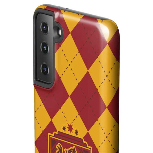 Wizarding Worlds Harry Potter Gryffindor Huse Crest Galaxy S21 FE Pro Case