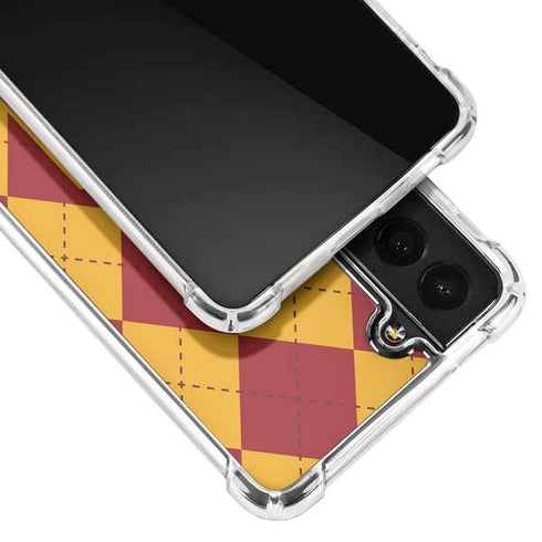 Wizarding Worlds Harry Potter Gryffindor Huse Crest Galaxy S21 Plus 5G Clear Case