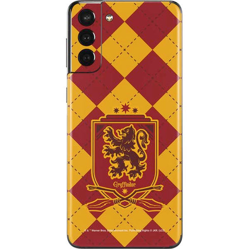 Wizarding Worlds Harry Potter Gryffindor Huse Crest Galaxy S21 Plus 5G Skin