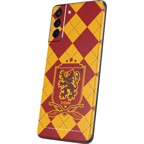 Wizarding Worlds Harry Potter Gryffindor Huse Crest Galaxy S21 Plus 5G Skin