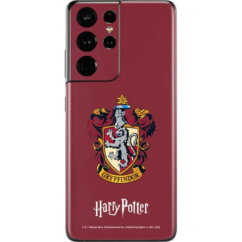 Wizarding World Harry Potter Gryffindor House Crest Galaxy S21 Ultra 5G Skin